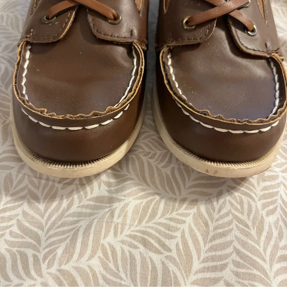 Carter's Little Boys Size 13 Brown Slip-on Boat Shoes